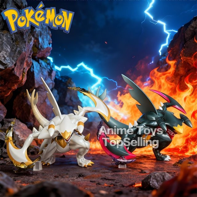 Bandai Pokémon Garchomp, Actionfigur, 10cm, Kunststoff - Bild 1
