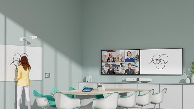 Logitech Scribe Whiteboard-Kamera mit Full HD Auflösung und USB-Anschluss - Bild 1