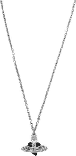 Vivienne Westwood Halskette, Messing, Silber, Schwarz, Diamant, Herren - Bild 1