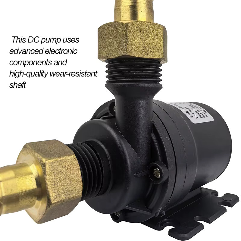 Ultra leise bürstenlose Mini-Wasserpumpe von xmshxltd für Aquarium und Warmwasserbereiter, 1000 l/h, DC12V/24V - Bild 2