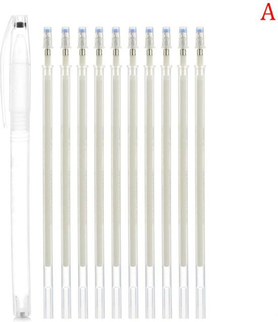 10 Stück hitzelöschbare Stoffmarker für die Schneiderei mit feiner Spitze - Bild 1