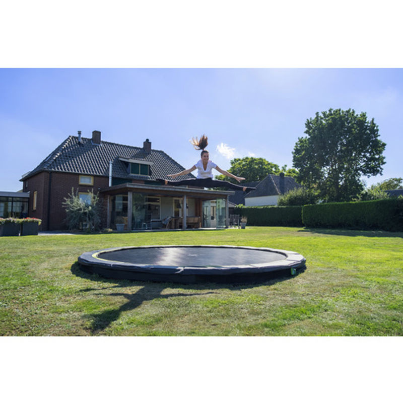 Exit Toys Silhouette Bodentrampolin schwarz ab 14 Jahren Ø 305 cm - Bild 4