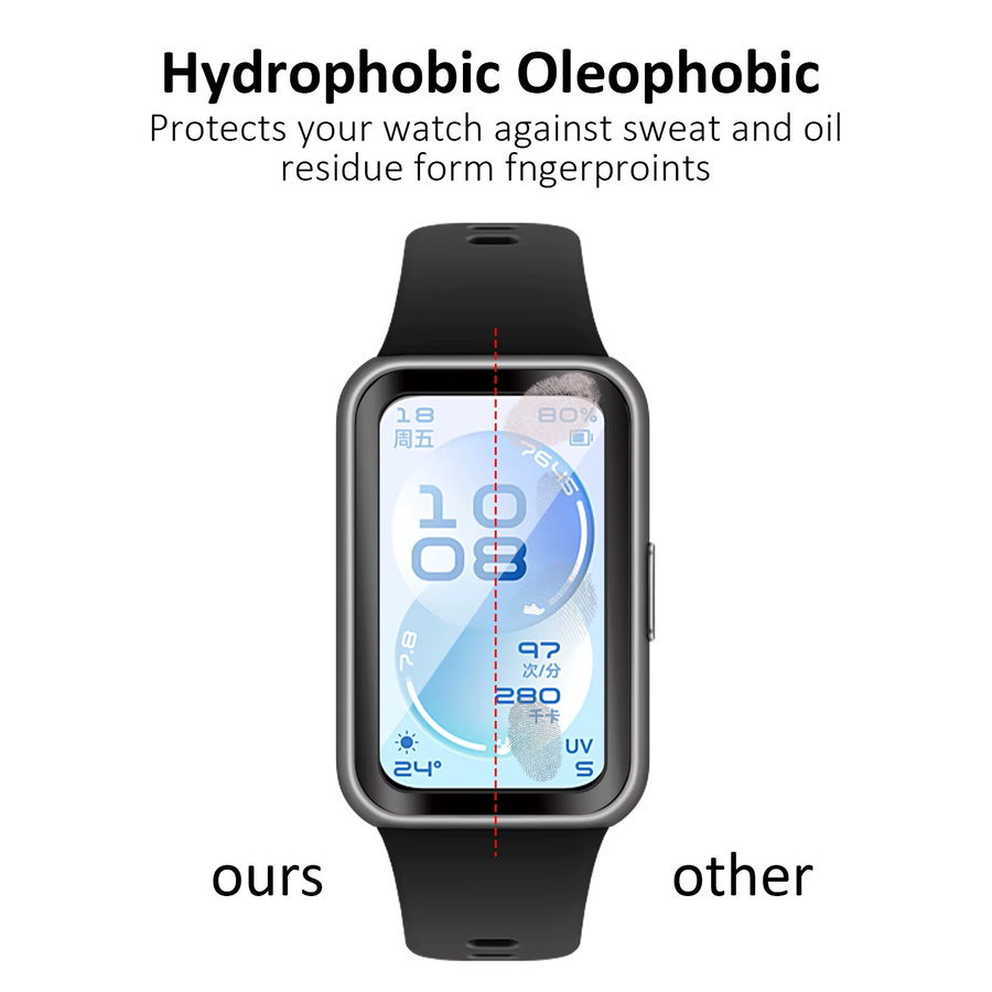 Displayschutzfolie Huawei Band 11/11 Pro, transparent, Unisex - Bild 6