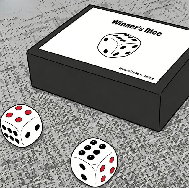 Secret Factory Winner's Dice, Zauberer-Requisiten, Illusions-Gimmick - Bild 1