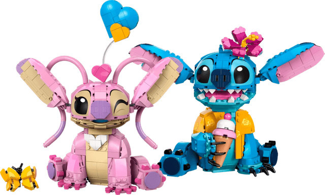 LEGO Disney Stitch & Angel Set, 2-teiliges Set - Bild 1