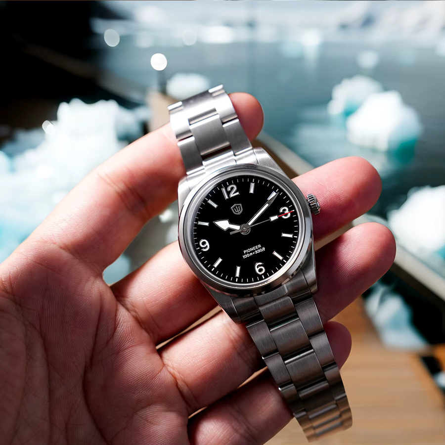 Watchdives Armbanduhr, Quarz, Edelstahl, 36 mm, Herren - Bild 2