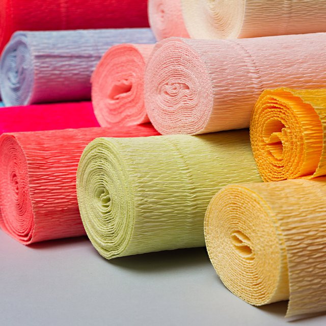 2er-Set UXCELL Krepppapierrollen in Pink für Hochzeitszeremonien und Festdekorationen, Breite: 50,8 cm, Länge: 228,6 cm - Bild 1