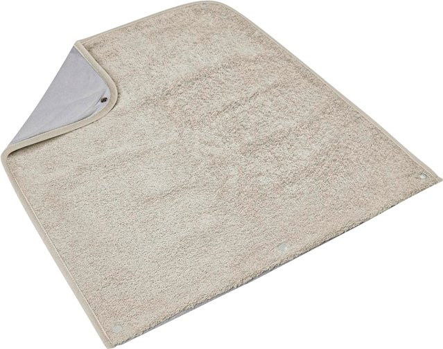 Sterntaler Frotteeauflage zum Wechseln in Weiß und Beige, B/T: 63 x 52 cm - Bild 1