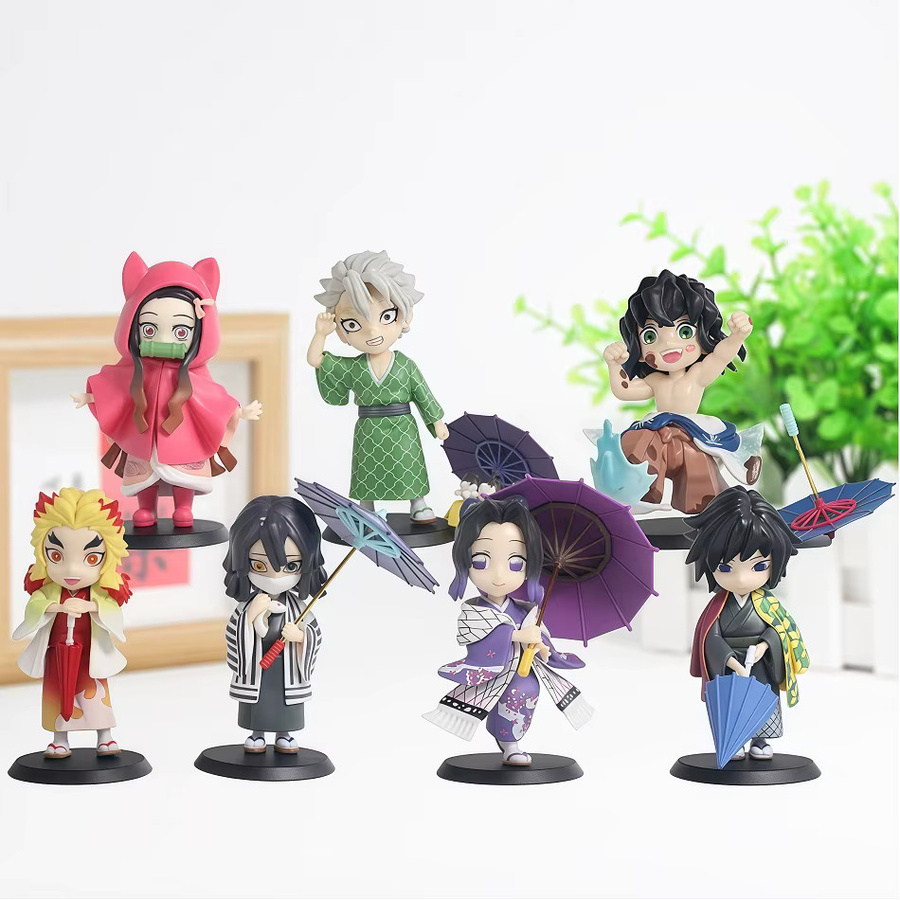 Bandai Demon Slayer Plum Rain Serie Überraschungsbox, 13-teiliges Set, Anime-Figuren - Bild 2