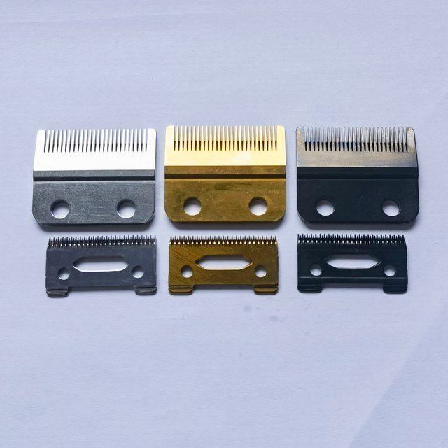 Kemei Haarschneidemaschine mit Stagger-Tooth-Klinge, Silber, Herren - Bild 1