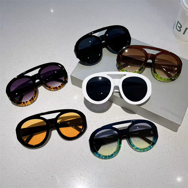 GM LUMIAS Sonnenbrille, Rund, Vollrand, Kunststoff, Unisex - Bild 2