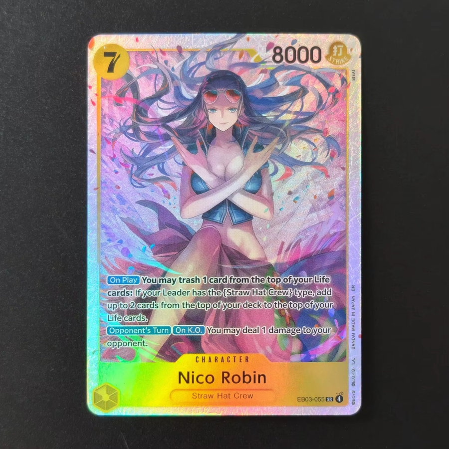 Bandai One Piece Nico Robin EB03-055 TCG Anime-Karten, Einzelfigur - Bild 2