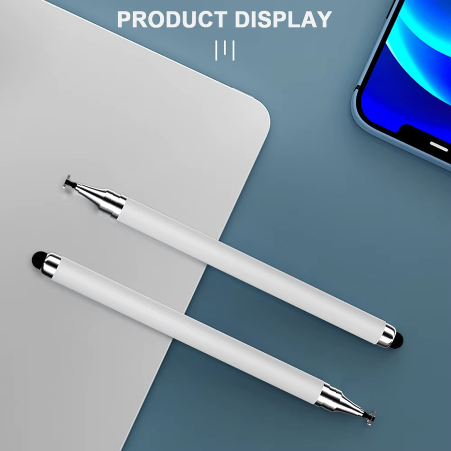 ZOUGOUGO 2in1 Universal Stylus Stift Set für iPad, iPhone, Samsung und Android Touchscreens, 3 Stück - Bild 3
