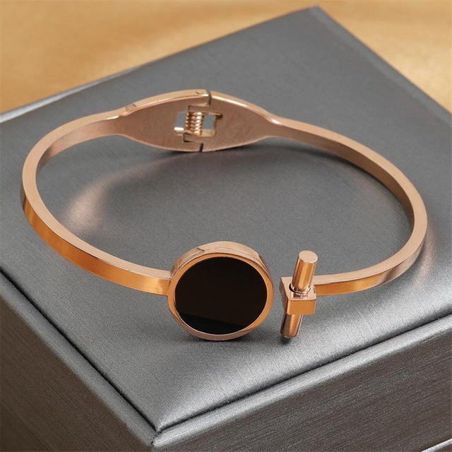 Lucky Star Jewelry Armreif, Titan, Roségold, Zirkonia, Damen - Bild 1