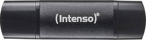 Intenso Flex Line USB-Stick 32 GB Schwarz mit USB-A und USB-C Anschluss - Bild 2