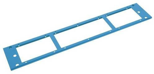 Hager MES-SOBA1102A Front- und Rückblende aus Stahl mit Ausschnitt, B/H: 1100 x 200 mm, Farbe nach Wahl - Bild 1