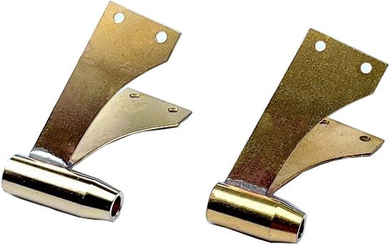 SHUAICHI Dual-arm Shaft Bracket Power Shafts Brass Holder 2-teiliges Set - Bild 1