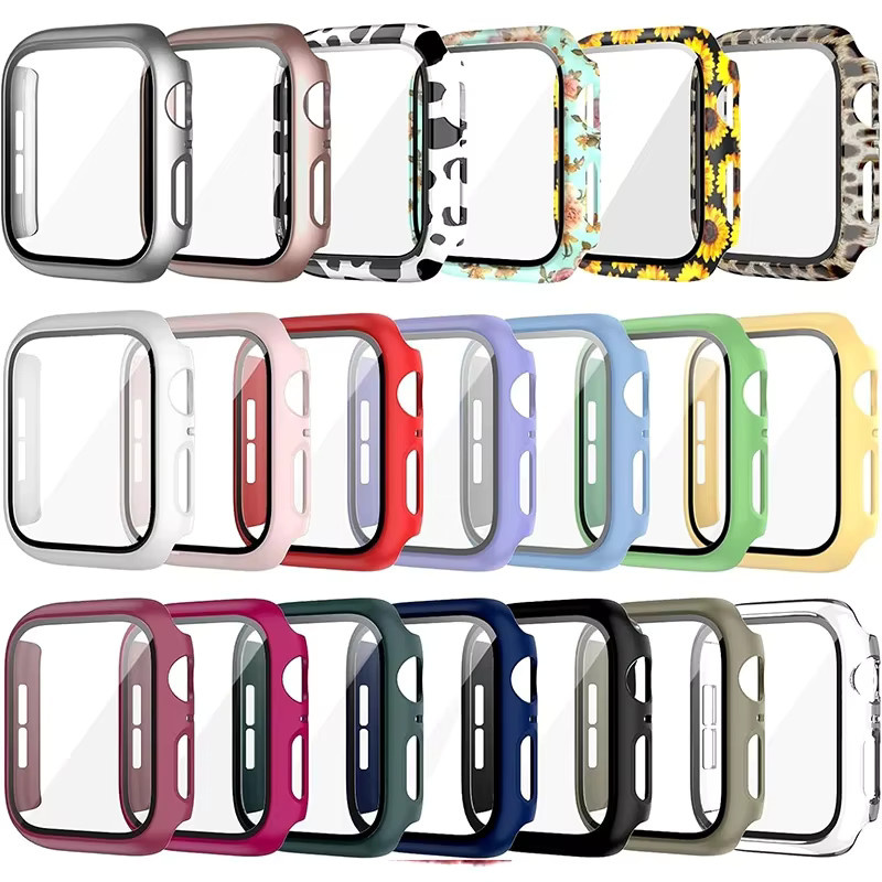 Displayschutzfolie Apple Watch Serie 9, gehärtetes Glas, harte Abdeckung - Bild 2