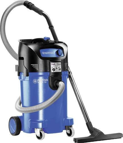 Nilfisk ATTIX 50-01 PC 302003411 Nass-/Trockensauger in Blau mit 1200 W Leistung, 47 l Behältervolumen, antistatisch und halbautomatischer Filterreinigung - Bild 1