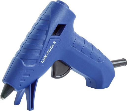 LUX-TOOLS Heißklebe-Set 30 W in Blau für 7mm Klebesticks