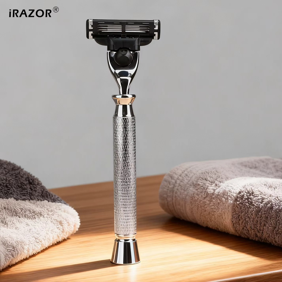Irazor Classic Herren Handrasierer mit 3-lagigen Triple Blades - Bild 2