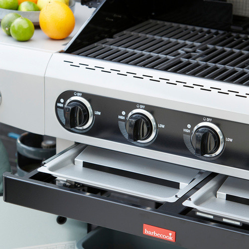 BARBECOOK Gasgrill Siesta 412 Black Edition in Schwarz und Grau mit 5 Brennern, Gusseisen und Grillfläche 70 x 43 cm - Bild 3
