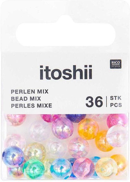 itoshii Perlen-Set Regenbogen Holographisch - Bild 1
