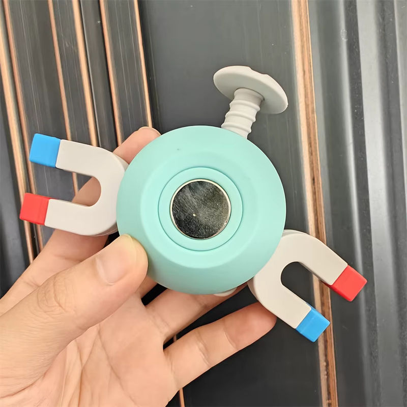 Pokemon Magnemite Figur aus Kunststoff, mehrfarbig, Modell für Desktop oder Kühlschrank - Bild 3
