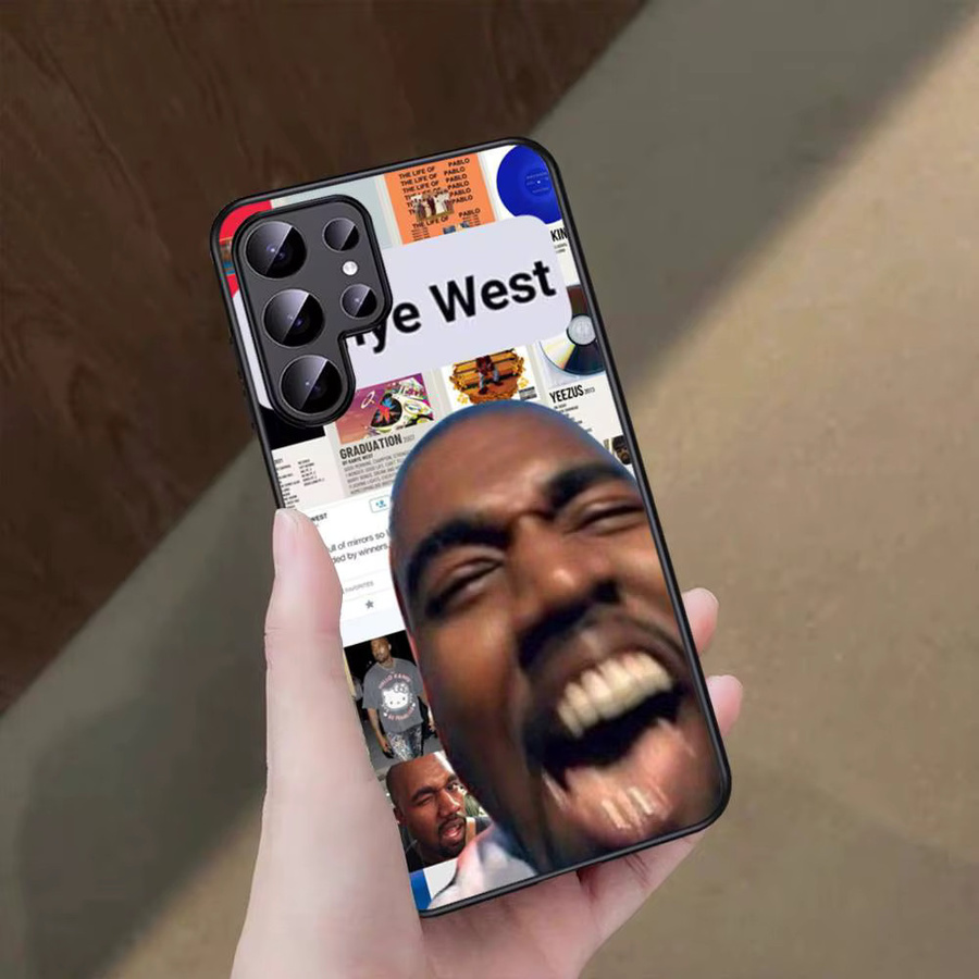 Lustige Kanye West Ye Handyhülle für Samsung Galaxy S25 S24 S23 S22 S21 S20 S10 S9 Plus Ultra FE Note 20 in Multicolour - Bild 2