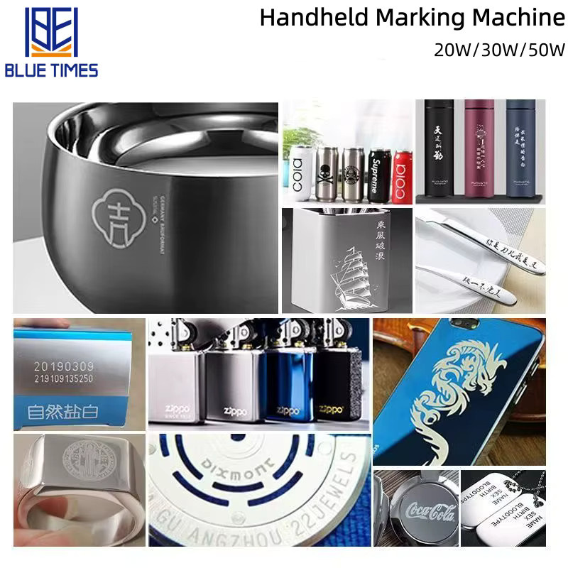 Bluetimes Lithium-Akku Handmarkiermaschine für Metall, Holz und Acryl - Bild 3