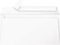 Clairefontaine Briefumschläge Pollen ohne Fenster DIN lang weiß selbstklebend FSC-zertifiziert - Bild 1
