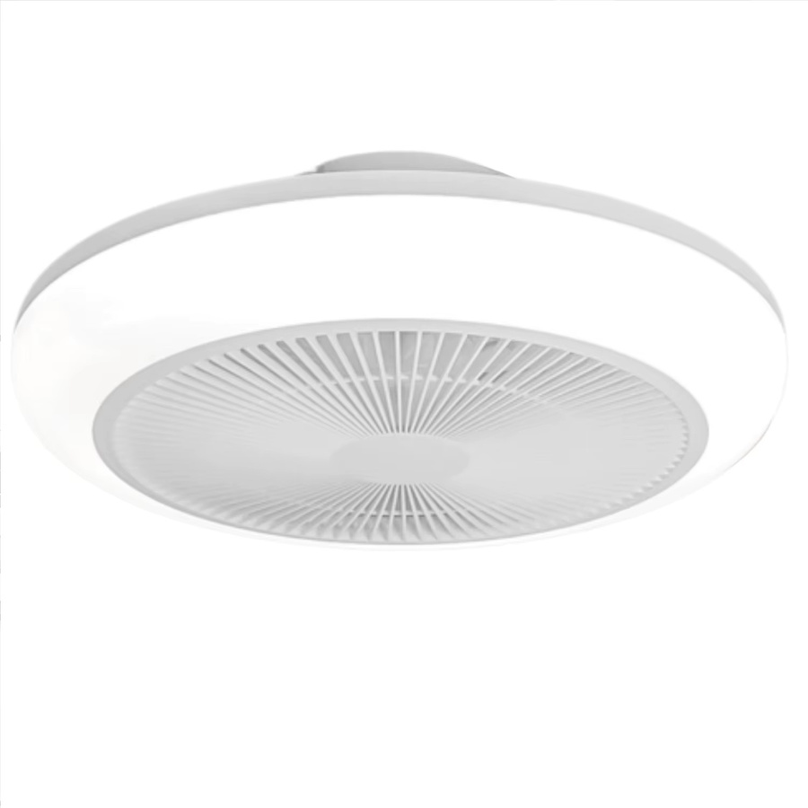 IRALAN Deckenventilator mit LED-Licht in Weiß, modern und dimmbar mit Fernbedienung - Bild 5