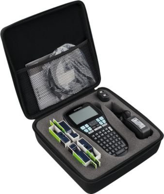 DYMO LabelManager 420P Beschriftungsgerät mit Thermotransfer-Druck, USB-Anschluss und Cutter in Schwarz - Bild 2