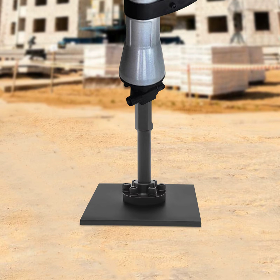 Elektrischer Vibrationsplattenverdichter aus 40 CR-Stahl in Schwarz für die Verdichtung von Boden, Kies und Sand - Bild 5