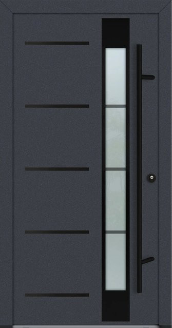 FM Türen Innenbeschläge Set AS68 Modell 65 in Anthrazit, Rechts, B: 100 cm, H: 200 cm - Bild 1