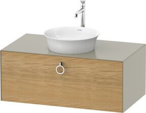 Duravit Waschtischunterschrank White Tulip in White, Breite: 100 cm, Tiefe: 55 cm, Höhe: 40,8 cm - Bild 1