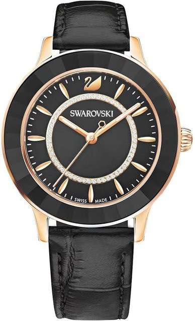 Swarovski Damenuhr, Roségold, black - Bild 1