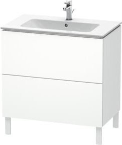 Duravit L-Cube Waschtischunterschrank in Weiß Matt, stehend, B/T/H: 82 x 48,1 x 70,4 cm - Bild 1