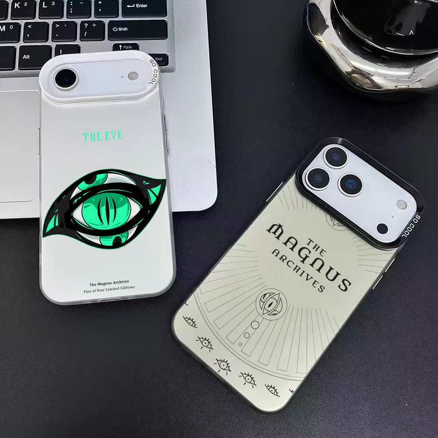 The Magnus A-Archives Handyhülle für iPhone 11 bis 17 Pro Max, Air Matte Laser Aurora, stoßfest, Multicolour - Bild 2