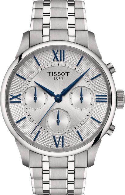 Tissot Chronograph, Automatik, Edelstahl, 42 mm, Herren - Bild 1