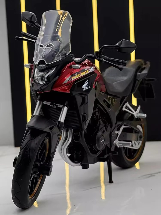 MAKEDA Honda CB400X Spielzeug-Motorradmodell, 1:12, Metall, Druckguss - Bild 6
