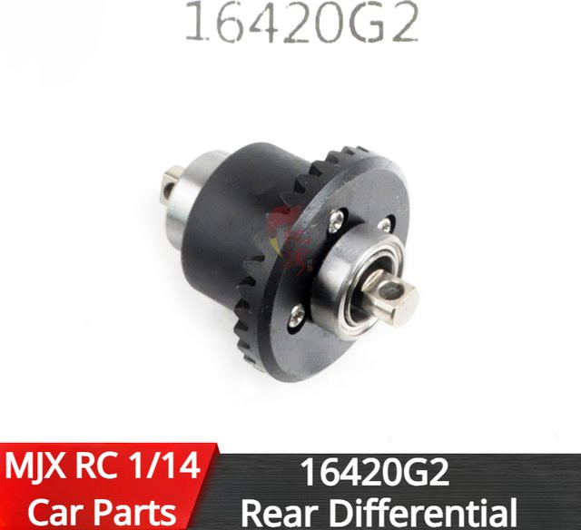 MJX Hinteres Differential, 1/14 RC Auto, Schwarz - Bild 1