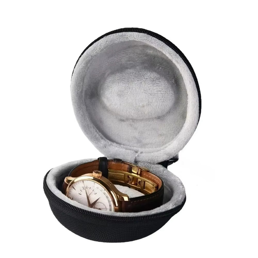 Geekthink Reiseetui für Armbanduhren, Leder, Schwarz, Unisex - Bild 5