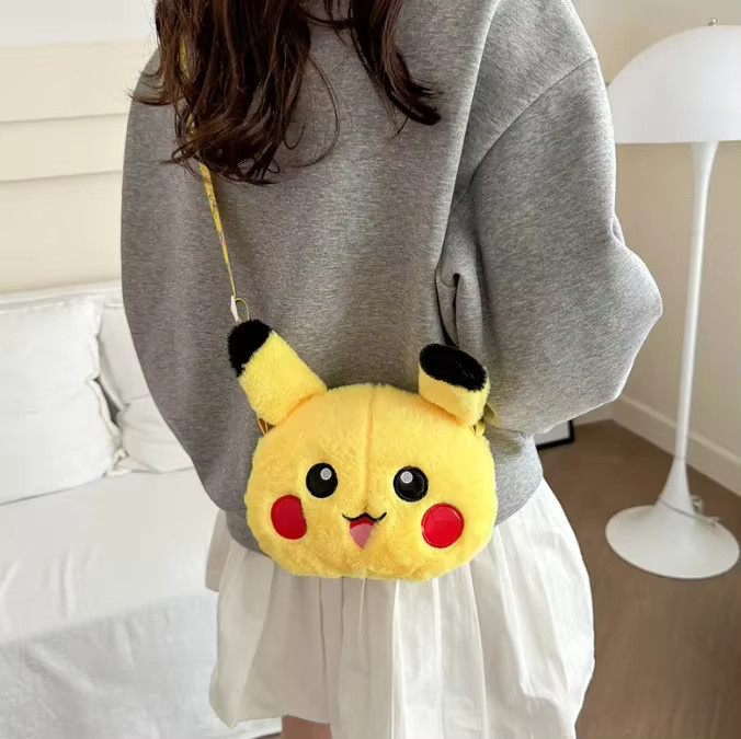 Bandai Anime Pikachu Kirby Mini-Umhängetasche, Münzbörse - Bild 2