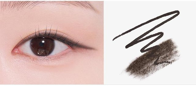 Too cool for school Eyeliner, 01 Mute Black beige, Matt - Bild 1