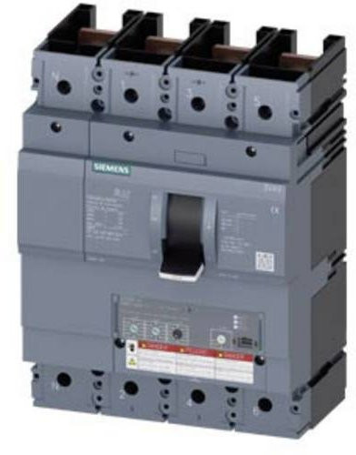 Siemens 3VA6325-6HL41-2AA0 Leistungsschalter in Grau mit einem Einstellbereich von 100 - 250A und einer maximalen Schaltspannung von 600 V/AC - Bild 1