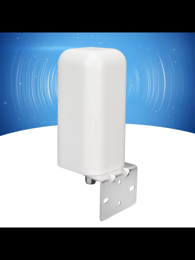 Omnidirektionale 4G LTE Außenantenne mit 18 dBi Verstärkung, 600–6000 MHz, weiß - Bild 3