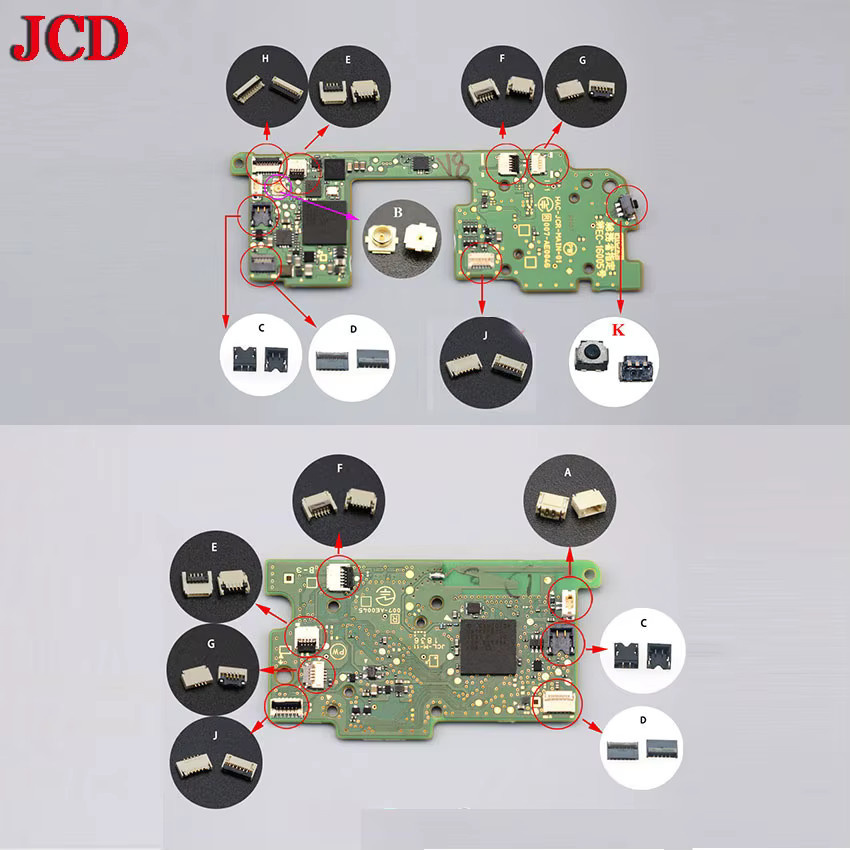 JCD Flexkabel-Clip-Bandanschluss für Nintendo Switch Motherboard zu Touch-LCD-Display Bildschirm - Bild 2