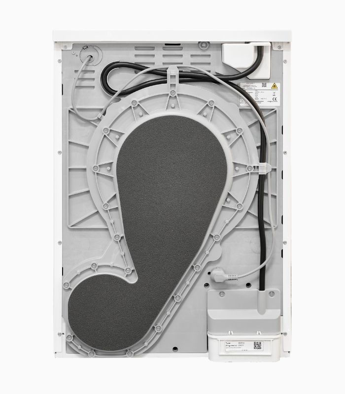 Exquisit Wärmepumpentrockner TWP903-410 Weiss, A++ Energieeffizienzklasse, Frontlader, B/T/H: 59,5 x 59,5 x 84,5 cm - Bild 2