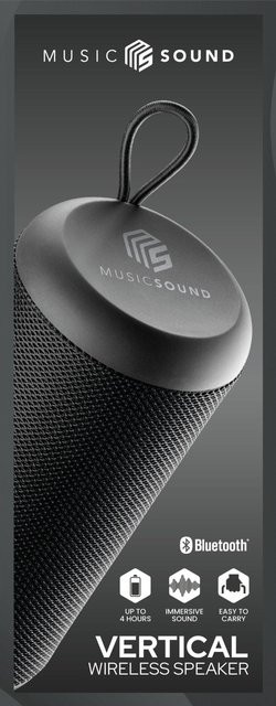 CellularLine Music & Sound Bluetooth Vertical Speaker Schwarz (61069) - Bild 1